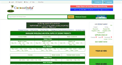 Desktop Screenshot of coconutindia.com